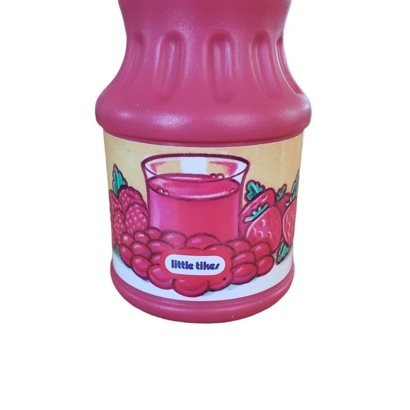 Little Tikes Food Fun w Food Grocery Market Fruit Juice Container Pretend 4.5” - Picture 3 of 6